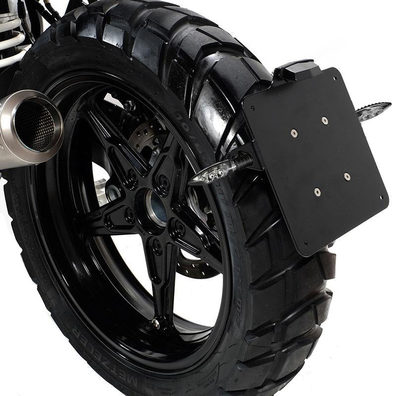 BMW R nineT 1200 Urban G/S (hoher Auspuff) [2017-2023] - Niedriger Kennzeichenhalter