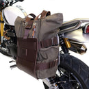 BMW R 1200 GS LC [2013-2018] - Hliníkový držák tašky s nastavitelným koženým předním dílem, rychlospojkou a rámem