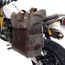 BMW R 1300 GS [2024–2026] - Aluminium-Taschenhalter mit verstellbarer Lederfront und Schnellkupplung + Rahmen rechts