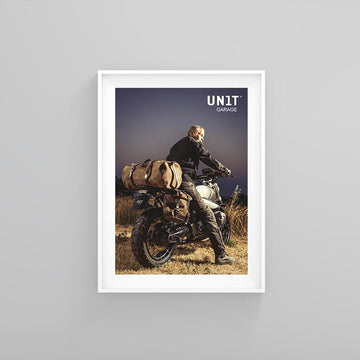 BMW R nineT 1200 Urban G/S (hoher Auspuff) [2017-2023] - Plakat A.