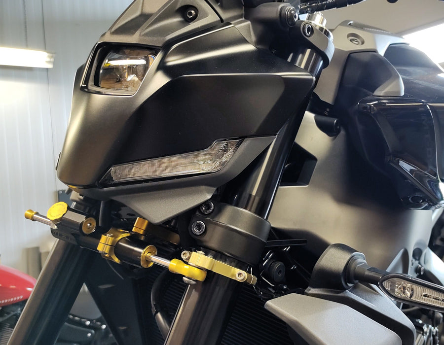 Yamaha MT-09 [HYPERPRO] - Sada pro montáž tlumiče řízení, zlatá (MK-YA09-B002)