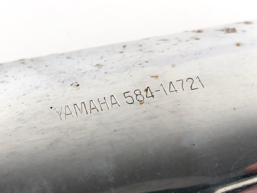 Yamaha XS 650 Type 447 [1975] - Tlumič výfuků vlevo a vpravo