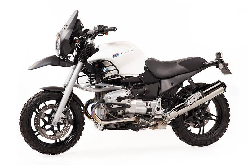 BMW R 1150 R [2000-2006] - PRO Kit mit Rohr-Tankseitenverkleidungen (Mattschwarz)