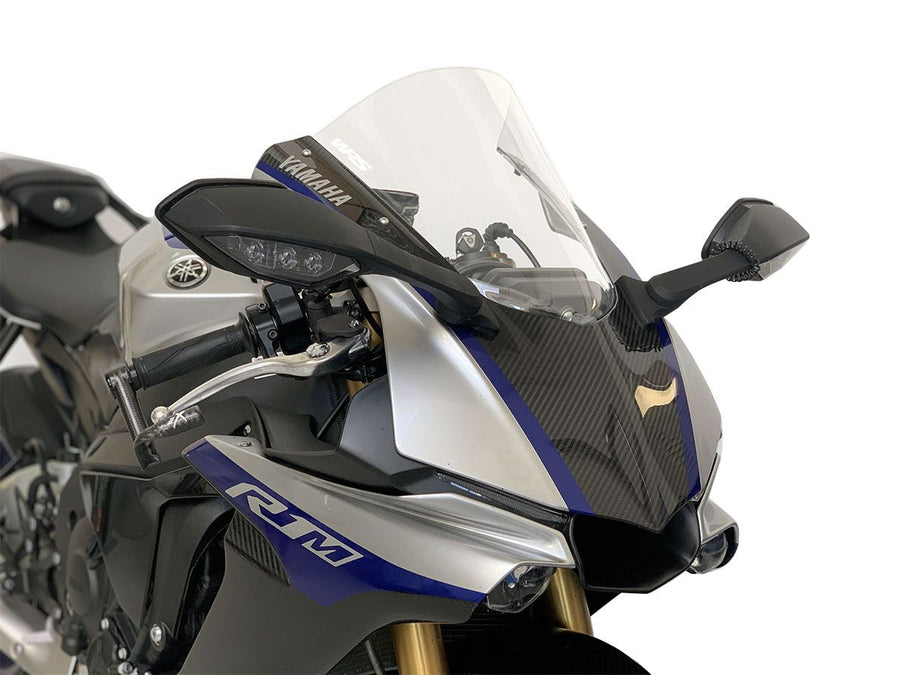 YAMAHA YZF-R1M [2015-2019] – Závodní čelní sklo vysoké pro závodní kapotáž – pohled 1