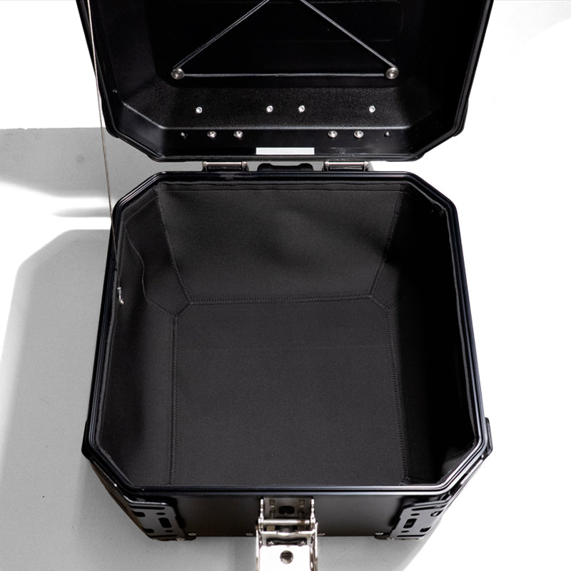 BMW R 1200 GS LC [2013-2018] - Neopren-Futter Alu-Taschen Atlas 48L + 41L Auspuffseiten + Neopren-Futter Atlas 44L-Topcase