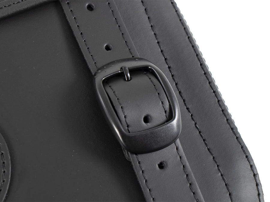 Taška na motorku [Hepco & Becker] - sada kožených tašek Rugged 21 L - černá - C-Bow