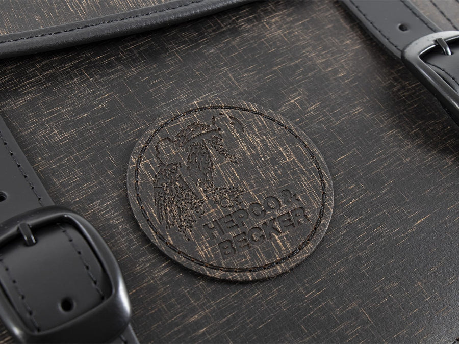 Brašna na motorku [Hepco & Becker] – Leather Rugged – C-Bow