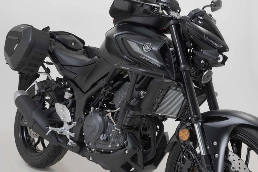 Yamaha MT 03 [2016-2026] - nárazová tyč černá, ocelová trubka 22/27 mm - obrázek 2