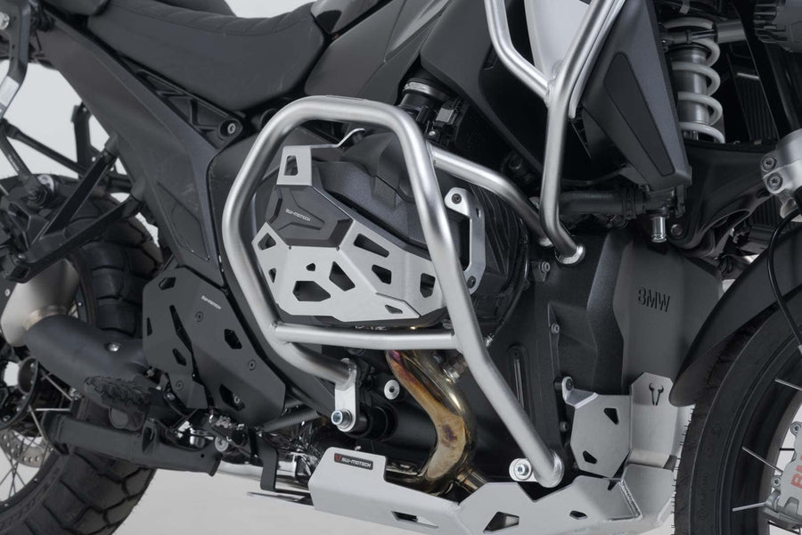 BMW R 1300 GS [2023-2026] - Ochranné lišty vyrobené z nerezové oceli, stříbrné a elektrolyticky leštěné - obrázek 5