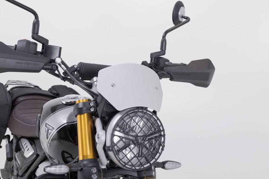 Triumph Speed 400 [2024-2026] - čelní sklo, stříbrné - obrázek 1