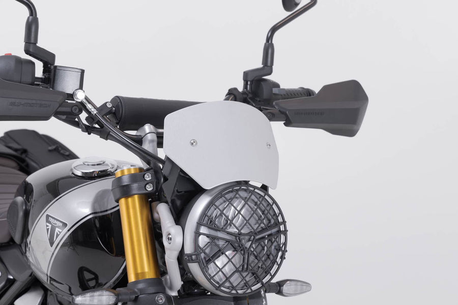 Triumph Speed 400 [2024-2026] - čelní sklo, stříbrné - obrázek 2