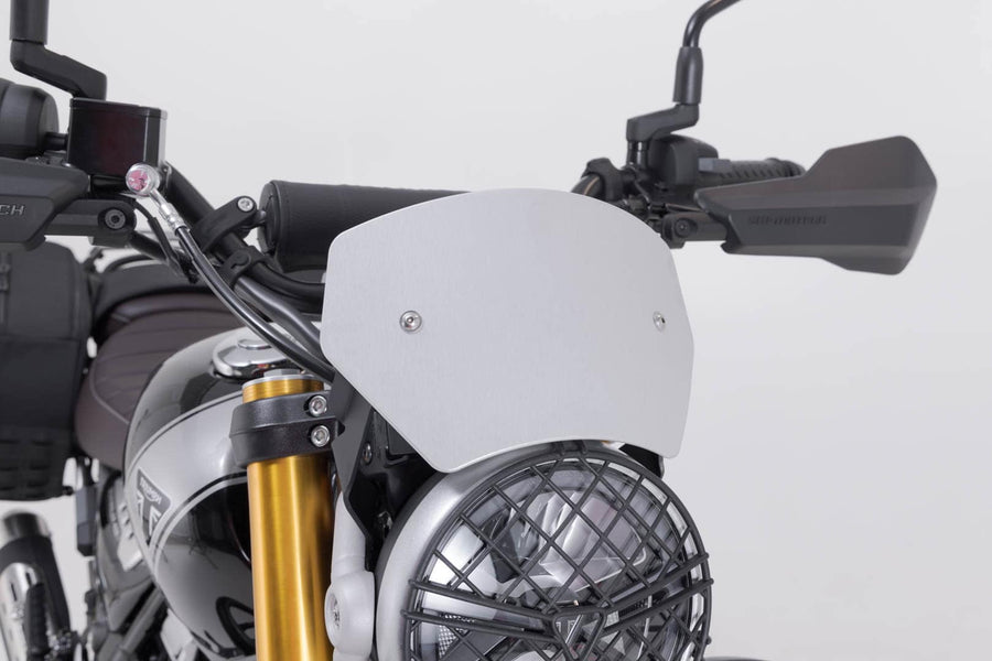Triumph Speed 400 [2024-2026] - čelní sklo, stříbrné - obrázek 4