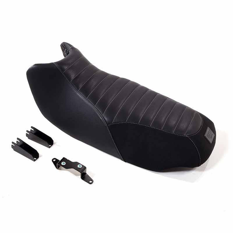 BMW R 850 R / R 1100 R [1993-2002] - Zweisitzer-Sitzbank aus Leder und Canvas für