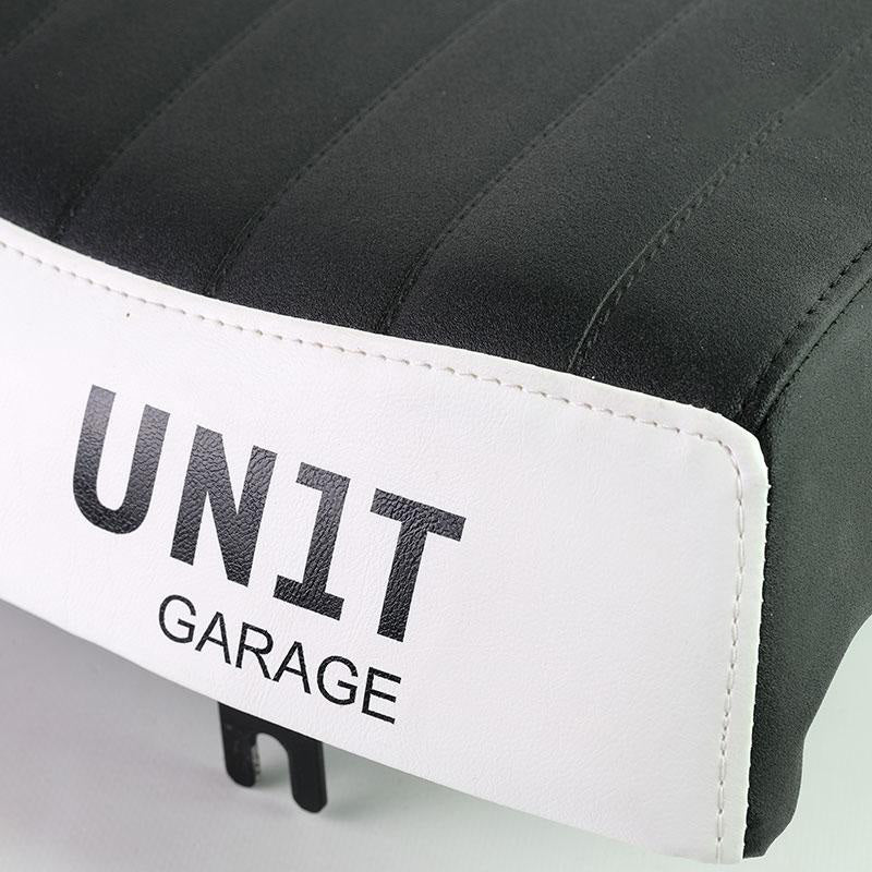 BMW R nineT 1200 Urban G/S (hoher Auspuff) [2017-2023] - Vordere Sitzbank Kit nineT aus Sky Weiß/Schwarz