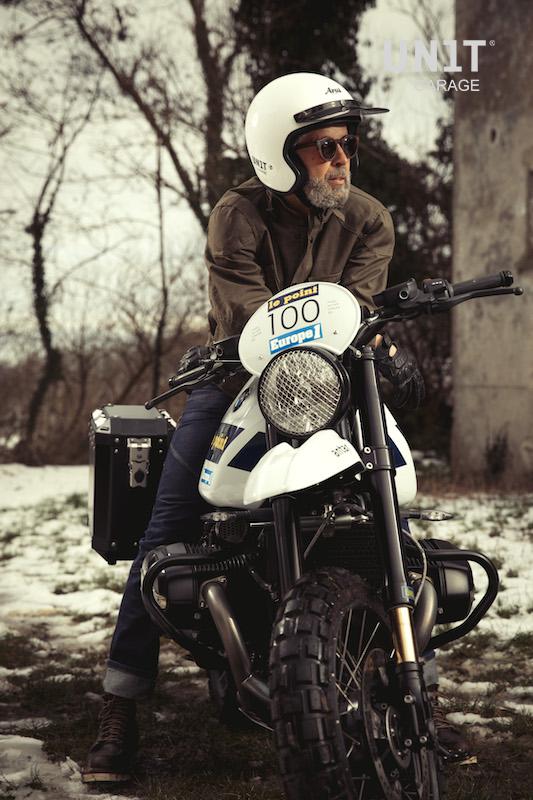 BMW R nineT 1200 Urban G/S (nízký výfuk) [2017-2023] - nádrž Paris Dakar HA83