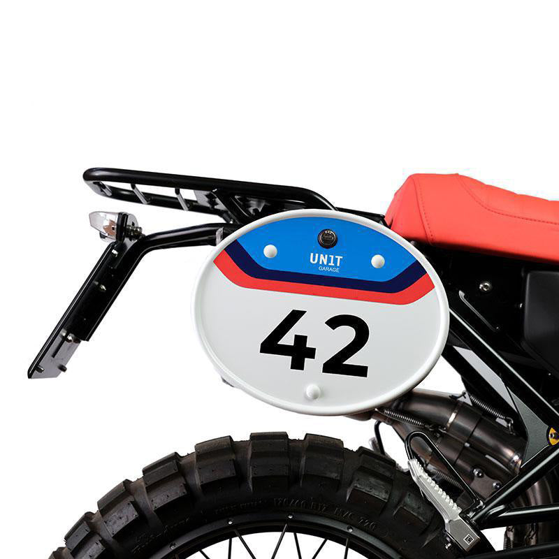 BMW R nineT 1200 Pure [2017-2023] - Startnummerntafel mit Schnellverschluss und Schloss