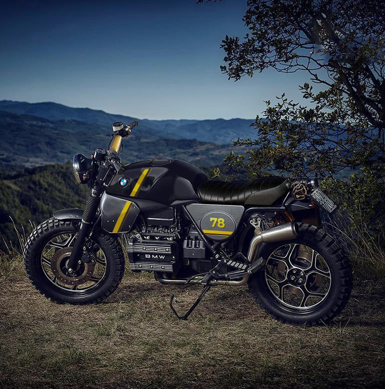BMW R 850 R / R 1100 R [1993-2002] - 1-m-Aufkleberbahn „40th“ Gelb