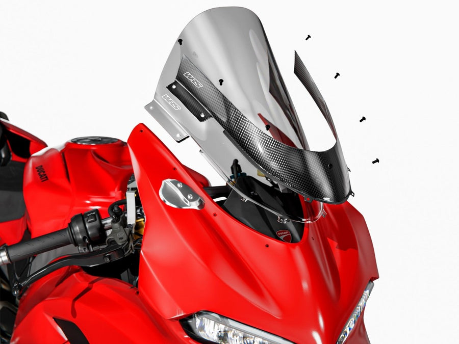 Ducati Panigale V2 S [2025-2026] - CarbonSkin Windschildabdeckung – Ansicht 6