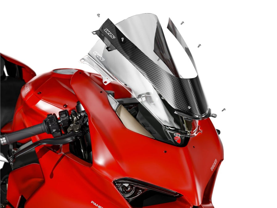 Ducati Panigale V4 S [2018-2019] - CarbonSkin Windschildabdeckung – Ansicht 6